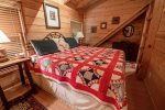 Fightingtown Creek Retreat - North Georgia Cabin Rental -bedroom 1 